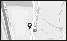 Lien Google Map pour le Palais de justice de Québec.